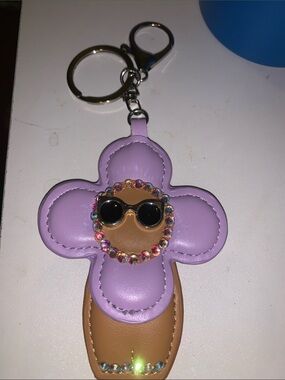 Ab crystal Vivienne purse/bag charm Keychain